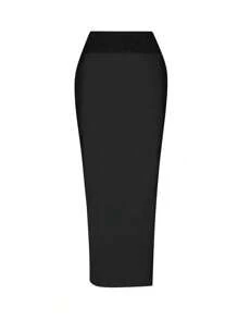 Swim Oasis 加大码女式 2 件套 Oasis 黑色镂空衬垫抹胸细肩带泳衣套装，含黑色网眼罩裙，夏季度假高端沙滩装