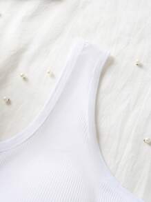 3 件装女孩不可拆卸固定罩杯螺丝舒适宽肩带胸罩带蝴蝶结和花卉印花 - 彩色 - 查看 3