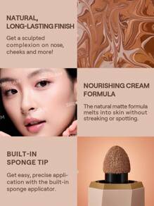 SHEGLAM 太陽雕塑液體輪廓黏土輪廓液體不油膩持久自然古銅色輪廓輕盈輪廓 品牌 美容 化妝 化妝品 適合女性與女孩 完美搭配冬季 Y2K 時尚 流行 生日禮物 假期 派對準備就緒 最佳顏色