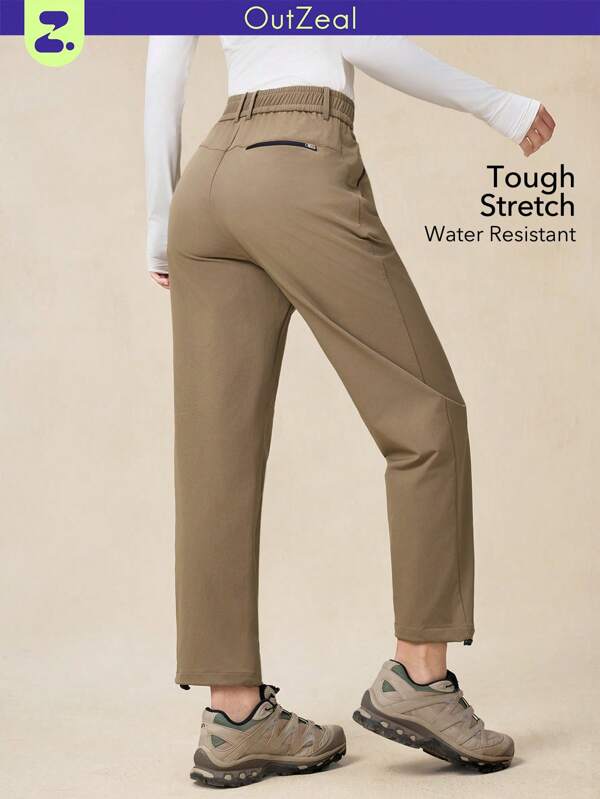 OutZeal Women Zipper Pocket Casual Outdoor Pants Buttoms For Hiking