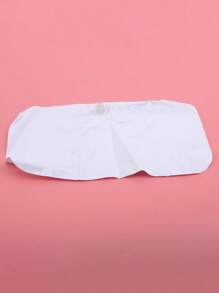 SHEIN Anti-Slip Non-Slip Bathtub Pillow Home Spa Bath Inflatable Cushion Head Neck Back Shoulders Rest Relax Suction Cup Bathroom Support(Inner Inflatable Bag) Bathroom Decor Summer - White - View 7