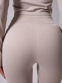 Musera Sport Women Sports Pants ,Padel, Tennis, Pickleball Gym Fitness - Beige - View 5