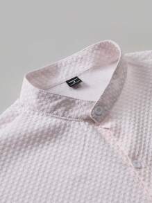 Manfinity Homme Men's Solid Color Business Casual Short Sleeve Shirt Nice Shirts For Men Shirts For Men Men Shirts Men Shirts Summer Men Summer Shirts