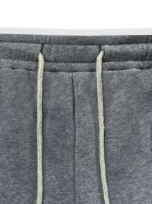 Manfinity Hypemode Losse heren joggingbroek met trekkoord in de taille en wijde pijpen