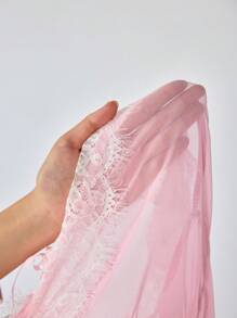 PinupGlam Vintage Palast-Stil ärmelloses Mini-Slip-Kleid für Frauen mit Spitzenverzierung