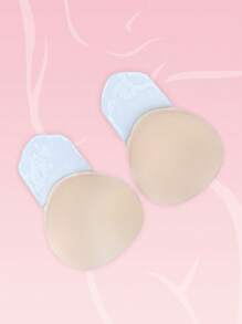1 Pair Reusable Nipple Covers, Suitable For Daily Wear - Apricot - View 1