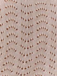 MUSERA Low Rise Drawstring Front Crochet Micro Mini Skirt Cover Up Spring Summer Vacation Holiday Elegant Beachwear Boho Romantic Ibiza Swim Evening Party Elegant Bridal Bachelorette Hen Do Wedding - White - View 6