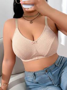 1 Stück BH Set für Damen in Große Größen ohne Bügel