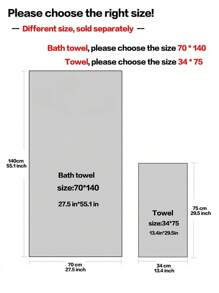1pc Towel/Bath Towel Or 2pcs Bath Towel + Towel Set, Rhombus Ribbon Thick Absorbent Soft Skin-Friendly Bathroom Face Towel, Bath Towel, Diamond Shape Satin Band, Thick Absorbent Soft, Suitable For Facial Washing, Bathing, Body Drying, Bathroom Supplies Home Bathroom Decor Summer