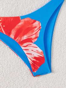 SHEIN Swim Women Black One Piece Swimsuit Beachwear - Multicolor - View 5