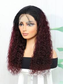 13x4 Multicolor Deep Wave HD Lace Front Wigs Human Hair 150% Density For 12-20Inch - S1/99JB - View 3