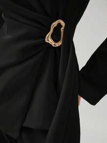 Heiryn Women's Solid Color Long Sleeve Blazer Jacket, Fashion Suitable For Summer,Business Casual Woman