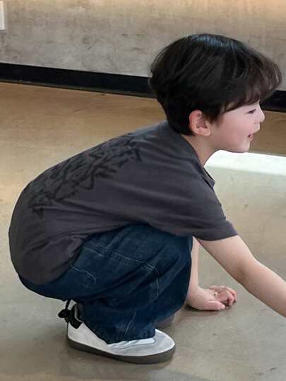 Dazy Kids 男童T恤，秋装