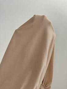 VaVaBold Solid Color Sleeveless Bodysuit, Fashion Bodysuit Suitable For Summer - Khaki - View 8