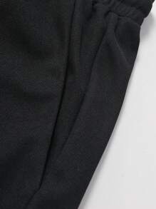 Manfinity Homme Set de tricou polo și pantaloni scurți cu mânecă scurtă pentru bărbați, la modă pentru vară