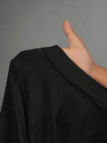 Slaydiva Set de 3 piezas: Top de manga larga ajustado con cremallera media, top corto sin mangas y shorts deportivos casuales de verano para mujer