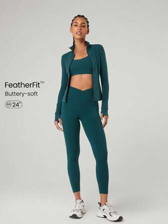 GLOWMODE Jambiere FeatherFit™ Crossover de 24 inchi