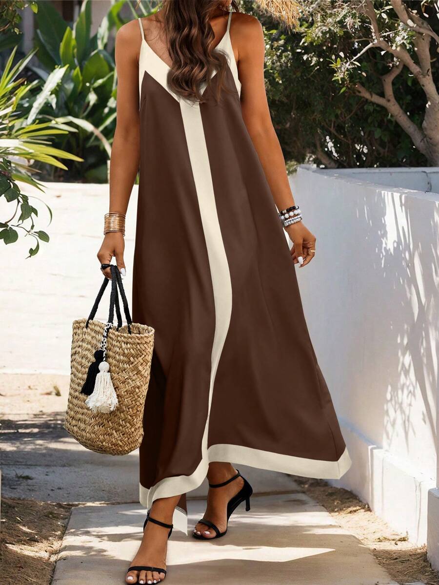 Selianne Women Casual Daily Wear Simple & Fashion Dress - Multicolor - View 1