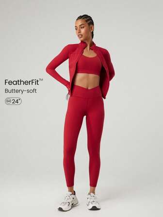 GLOWMODE Leggings De Cruzar Featherfit™ De 24"