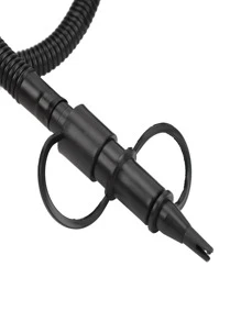 SHEIN Double Quick Air Pump For Inflatable, Hand Held Air Pump Rapid Inflation Portable Manual Air Pump With 3 Nozzle For Outdoor, Swimming Ring, Mattress, Pool Floats, Inflatable Toys - Black - View 8