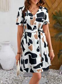 EMERY ROSE Summer Dresses For Women Summer Midi Casual Dress, Simple & Fashionable For Everyday