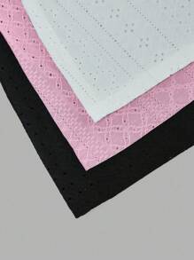 加大码三件套女士蕾丝边吊带背心 - 彩色 - 查看 5