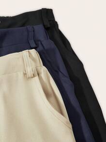 SHEIN Set di pantaloni lunghi casual multifunzionali per ragazzi preadolescenti