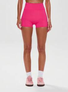 Musera Sport 高腰隐形口袋骑行短裤，适合运动、健身、板式网球、网球、匹克球等健身活动