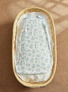 Cozy Pixies 1pc Oeko-Tex Certified Floral Print Soft U-Shaped Summer Baby Sleeping Bag - Multicolor - View 2