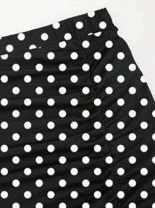 Sweetra Gonna nera aderente in stile vintage ed elegante da donna, adatta per primavera/estate