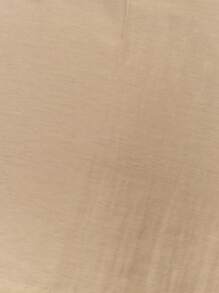 MUSERA 深V领宽松裹身系带长袖迷你连衣裙，春夏度假优雅沙滩装，波西米亚浪漫伊比沙岛亚麻质感夏季连衣裙，适合女士婚礼宾客、秋季约会、夜间外出、生日等场合。 - 淺灰色 - 查看 6