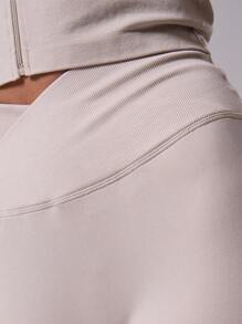 Musera Sport Women Sports Pants ,Padel, Tennis, Pickleball Gym Fitness - Beige - View 6