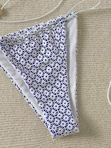 Swim Mod Set di bikini sexy con stampa integrale per donna