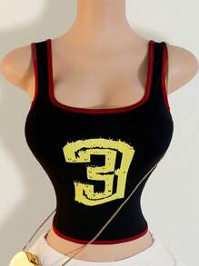 BamGleam Minimalist Fashion Tank Top Suitable For Summer - Multicolor - View 1