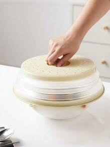 1 件装微波炉折叠防溅罩，耐高温食物加热防油罩，多功能折叠冰箱食品保鲜罩，易于存放，多种尺寸，多种颜色 - 彩色 - 查看 8