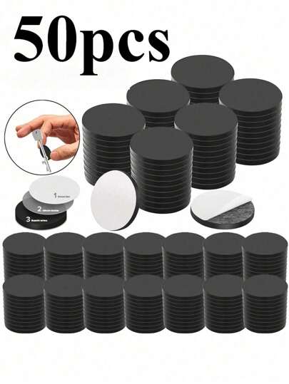 50/25/10 pezzi Forti adesivi magnetici rotondi per frigorifero