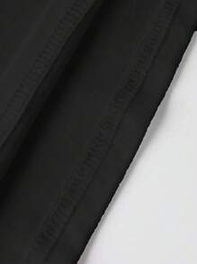 INAWLY Women's Floral Print Slim Fit Short T-Shirt, Sweet Dopamine Summer Ladies Top - Black - View 4