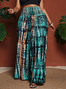 Maweii Plus Size Loose Vacation Baggy Pants Fall Cloth For Women - Blue - View 5