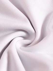 Swim Oasis Plus Size New Fashion Women Multicolor Printed Bandeau Monokini Slim-Fit One-Piece Swimsuit, Mesh Cover Up Wrap Skirt With Tie-Up Vacation/Casual Beachwear For Summer - Multicolor - View 5