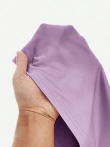 SHEIN Privé 1-For-1 女士 2 件套纯色休闲修身细肩带露肩夏季连衣裙，适合通勤、户外、购物 - 彩色 - 查看 6