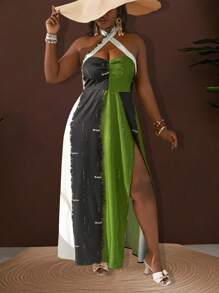 Slaydiva 大码女士西装休闲日常连衣裙、简约时尚