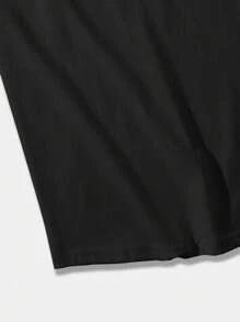 Manfinity Hypemode 2pcs/Set Men's Basic Sleeveless Undershirt, Wide Strap Tank Top, Moisture Wicking Sports Tank Top, Boyfriend Gifts Men Tank Top Pack Muscle Shirts Pack Of T-Shirts - Multicolor - View 4