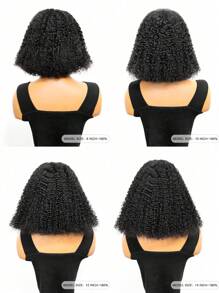 ALL READY WIG 6x4 无胶闭合假发 真人卷发 预漂白 预拔 预剪 蕾丝 融化蕾丝 9AM HAIR 出品 - SNatural - 查看 4