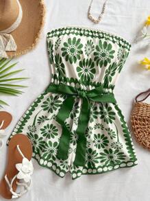 Soleia Women Jumpsuits - Green - View 3