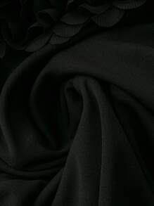 SHEIN Clasi Canotta oversize da donna con design floreale 3D e corpetto alla vita