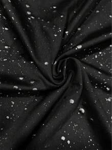 Cravure Bộ đồ liền thân viền kim loại chéo eo tôn dáng cho nữ cỡ lớn - màu đen - Xem 8