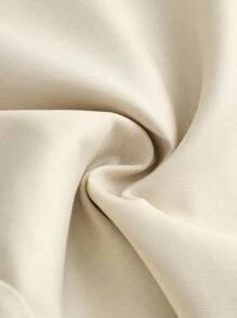 Girlism Teen Girl Spring And Summer Girl's Lace-Up Cardigan Suit, Contrasting Color Bow, Girl's Top, Solid Color Casual Loose Trousers, Girl's Two Pieces Set, Daily Casual, Workplace Commuting Wear,Girls Valentines Outfit,Teen Girl Dresses,Mom And Daughter Matching,Valentine Day~Clean Girl,Cute - Khaki - View 7