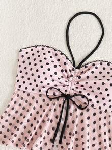 Vaytide 女士波尔卡圆点性感比基尼两件套，适合海滩、度假、派对等场合