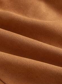 SHEIN MOD Plus Size Tassel Shorts, Suitable For Music Festival, Summer,Vintage Hippie Rivet Fringe Camel Suede Shorts,Nashville Outfits,Pirate Shorts,Western Wear Women