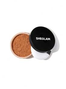 SHEGLAM 烘焙光澤定妝粉-巧克力控油蜜粉半透明無毛孔無瑕撫平細紋光澤粉粉 品牌 美容 化妝 化妝品 適合女性與女孩 完美搭配冬季 Y2K 時尚 流行 生日禮物 假期 派對準備就緒 最佳顏色 - Chocolate - 查看 9